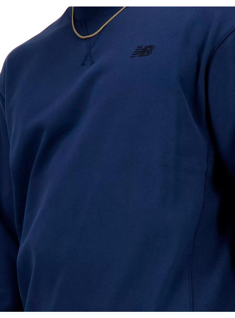 Sudadera New Balance Athletics French Terry MT41506 Marino