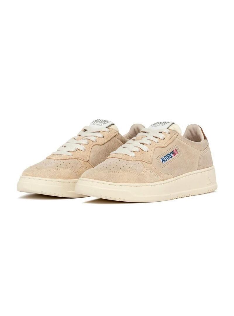 Autry Medalist Low AULWXS02 Zapatillas Mujer  Beige