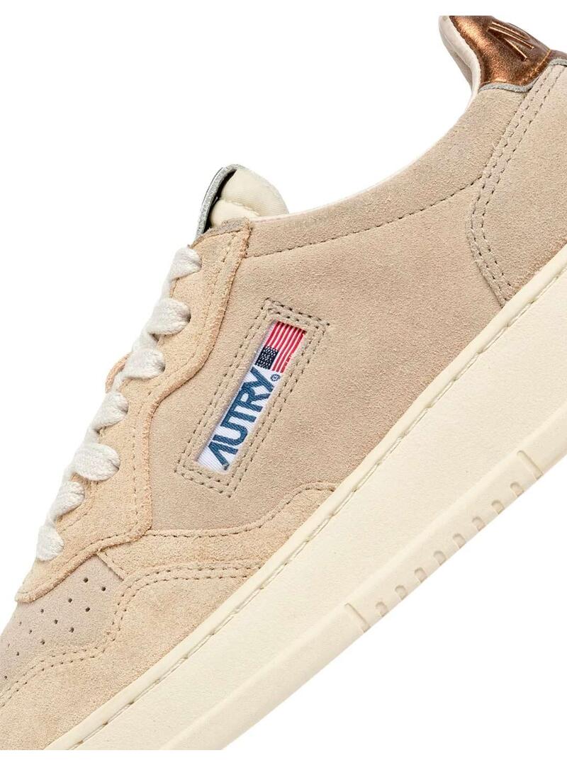 Autry Medalist Low AULWXS02 Zapatillas Mujer  Beige