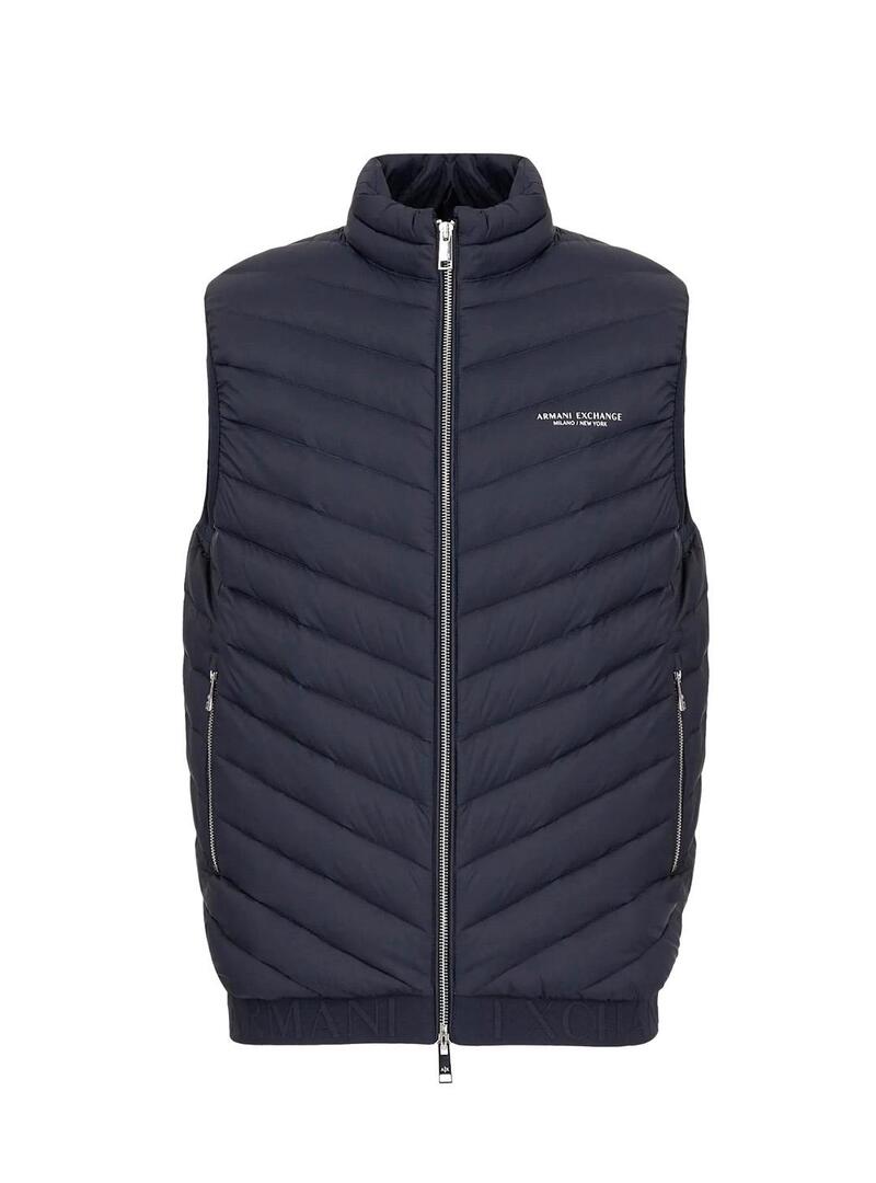 Chaleco Acolchado Armani Exchange  Marino