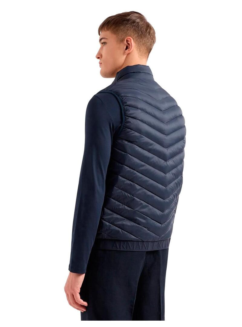 Chaleco Acolchado Armani Exchange  Marino