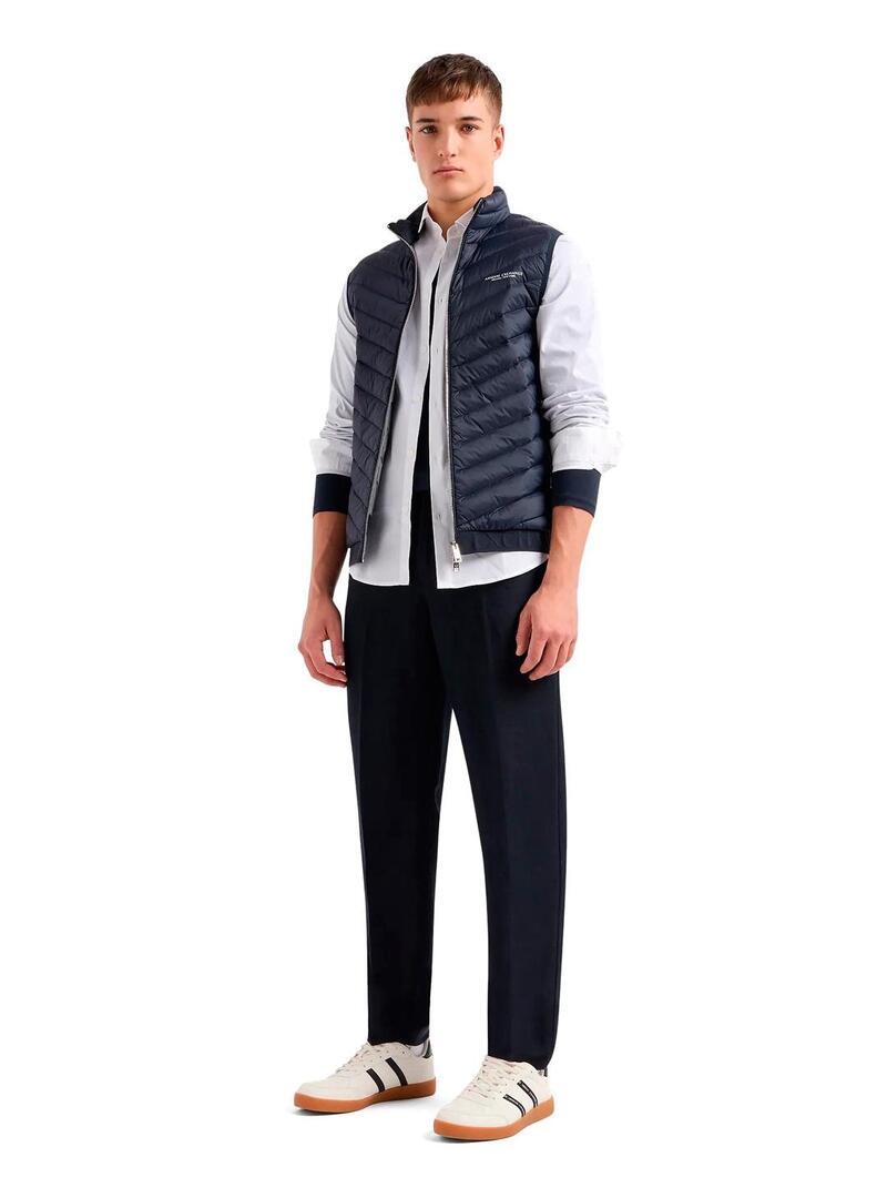 Chaleco Acolchado Armani Exchange  Marino