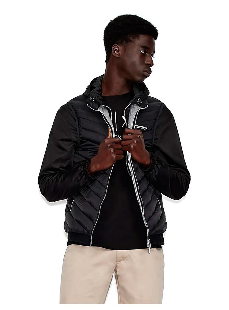 Armani Exchange Chaleco Acolchado Hombre Negro