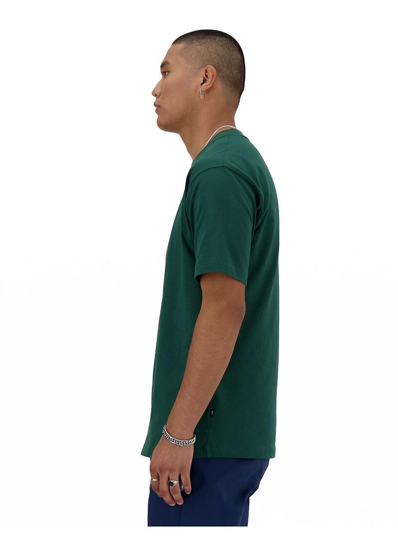Camiseta New Balance Athletics Sport MT41579 Verde
