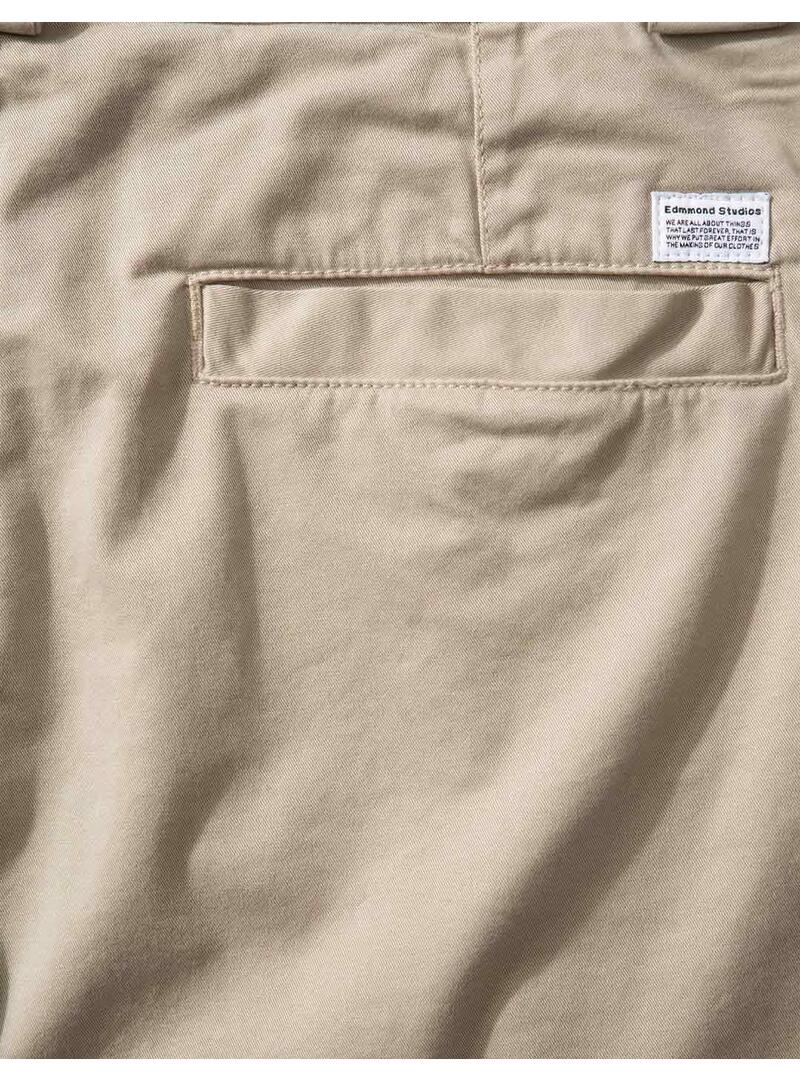 Edmmond Studios Belt Loop Bermuda Hombre Beige