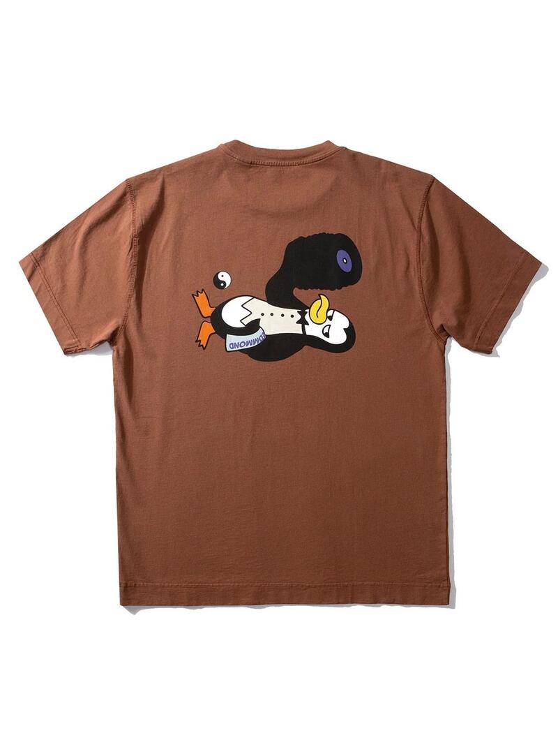 Edmmond Studios Leo Camiseta Hombre Marrón
