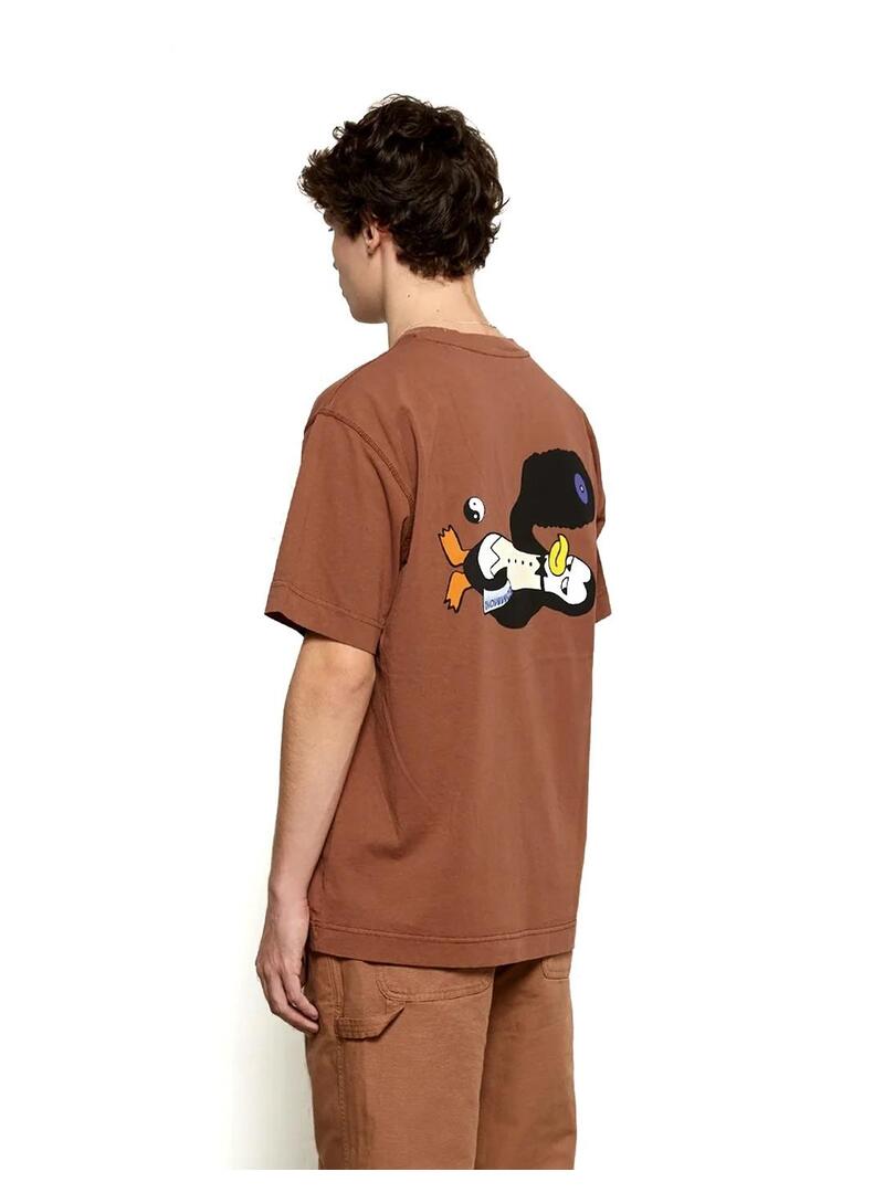 Edmmond Studios Leo Camiseta Hombre Marrón