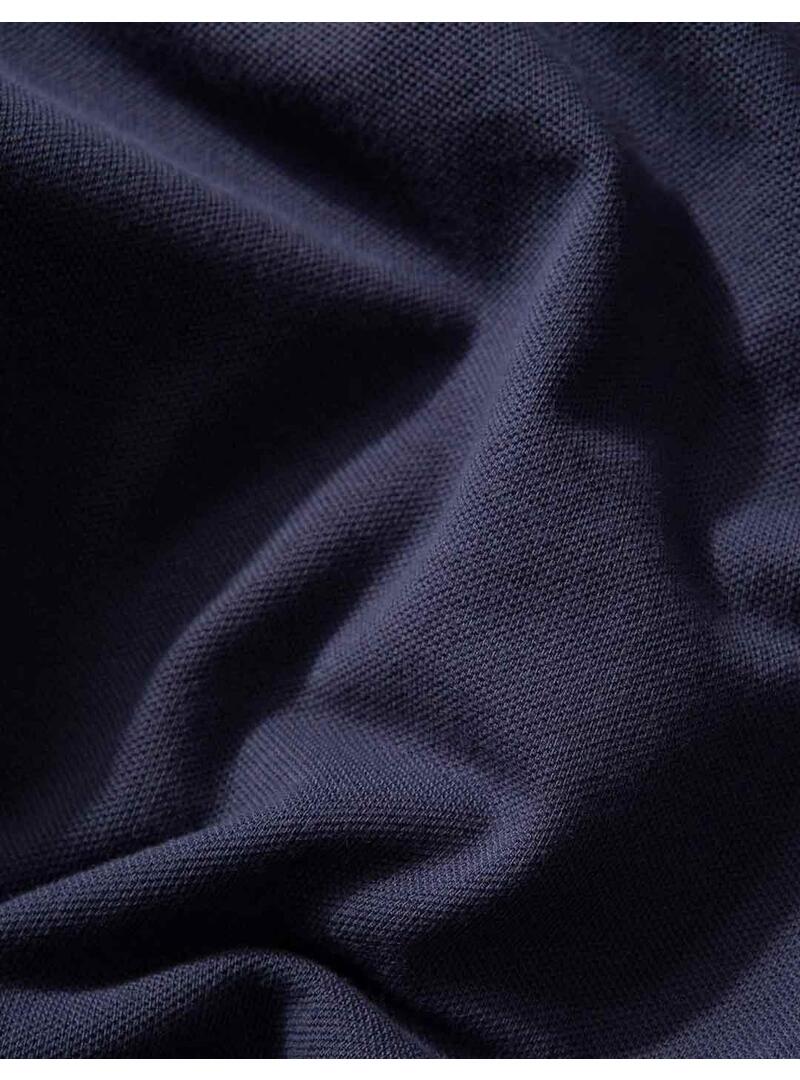 Edmmond Studios Pique Duck Camisa Hombre Azul Marino