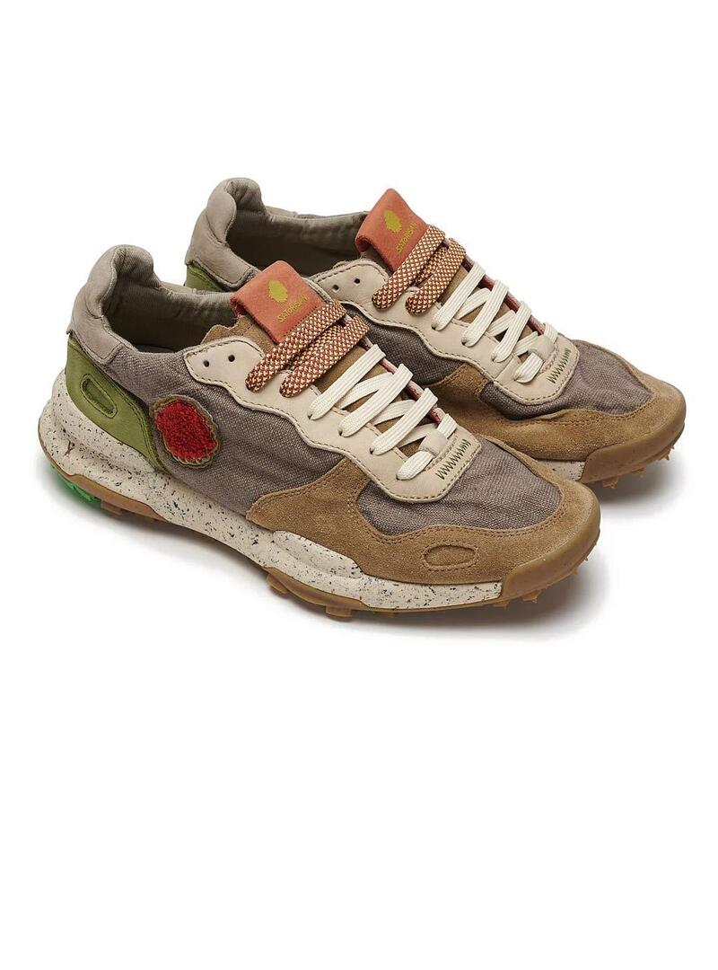 Zapatillas Satorisan Chacrona Linen Faded Chestnut