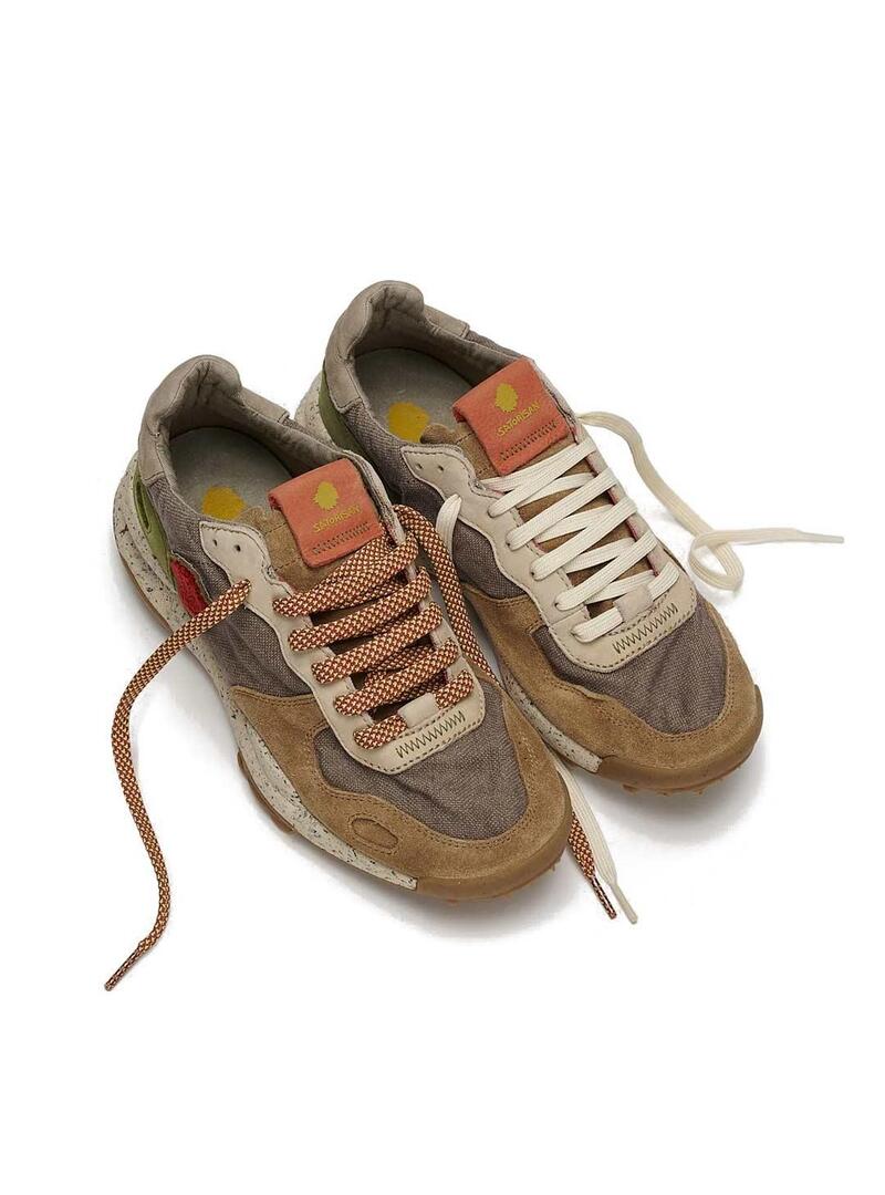 Zapatillas Satorisan Chacrona Linen Faded Chestnut
