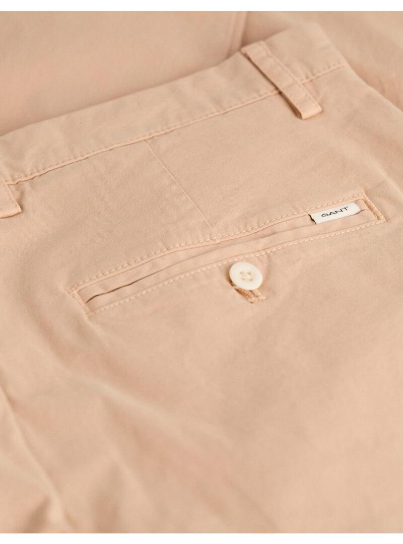 Gant Pantalones Chinos Slim Fit Hombre Beige