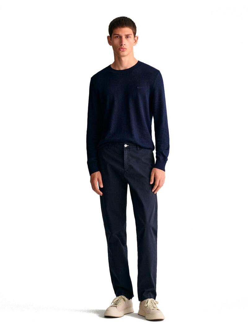 Gant Pantalones Chinos Slim Fit Hombre Azul Marino