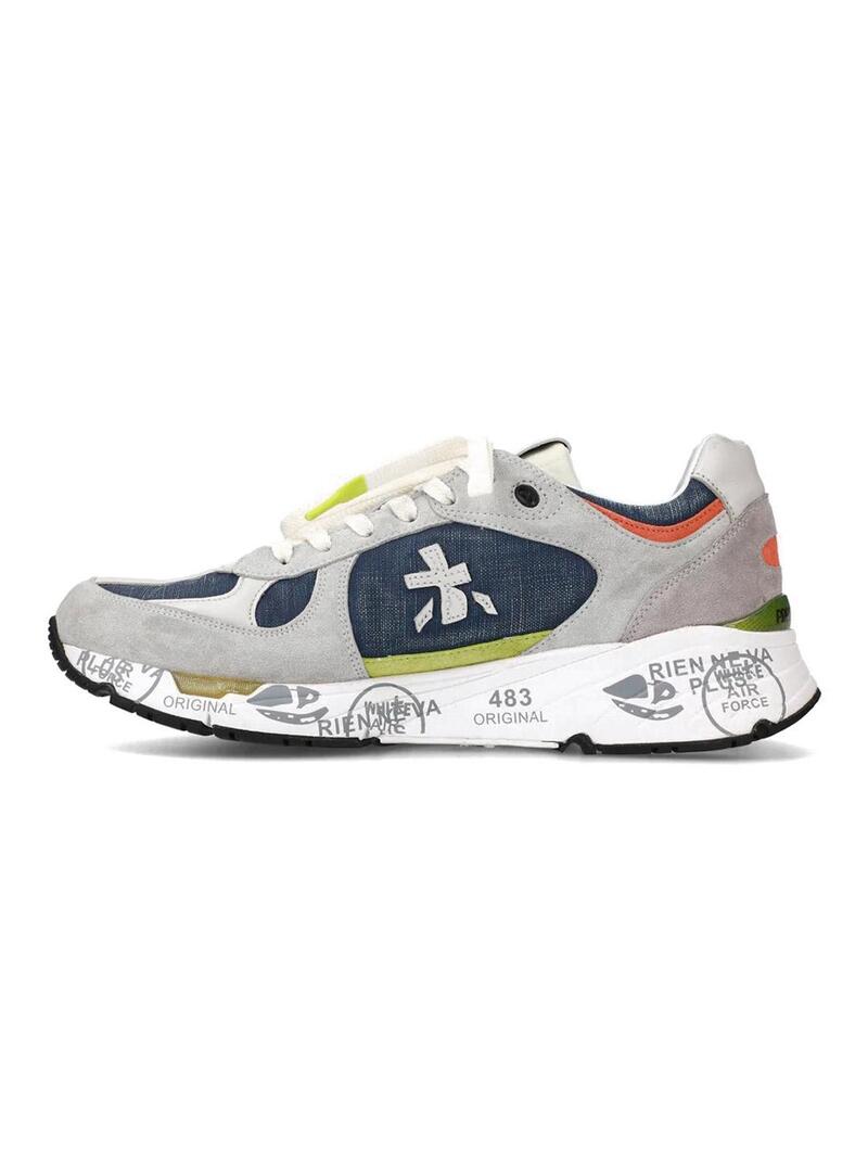 Premiata Mase 6623 Zapatillas Hombre Azules