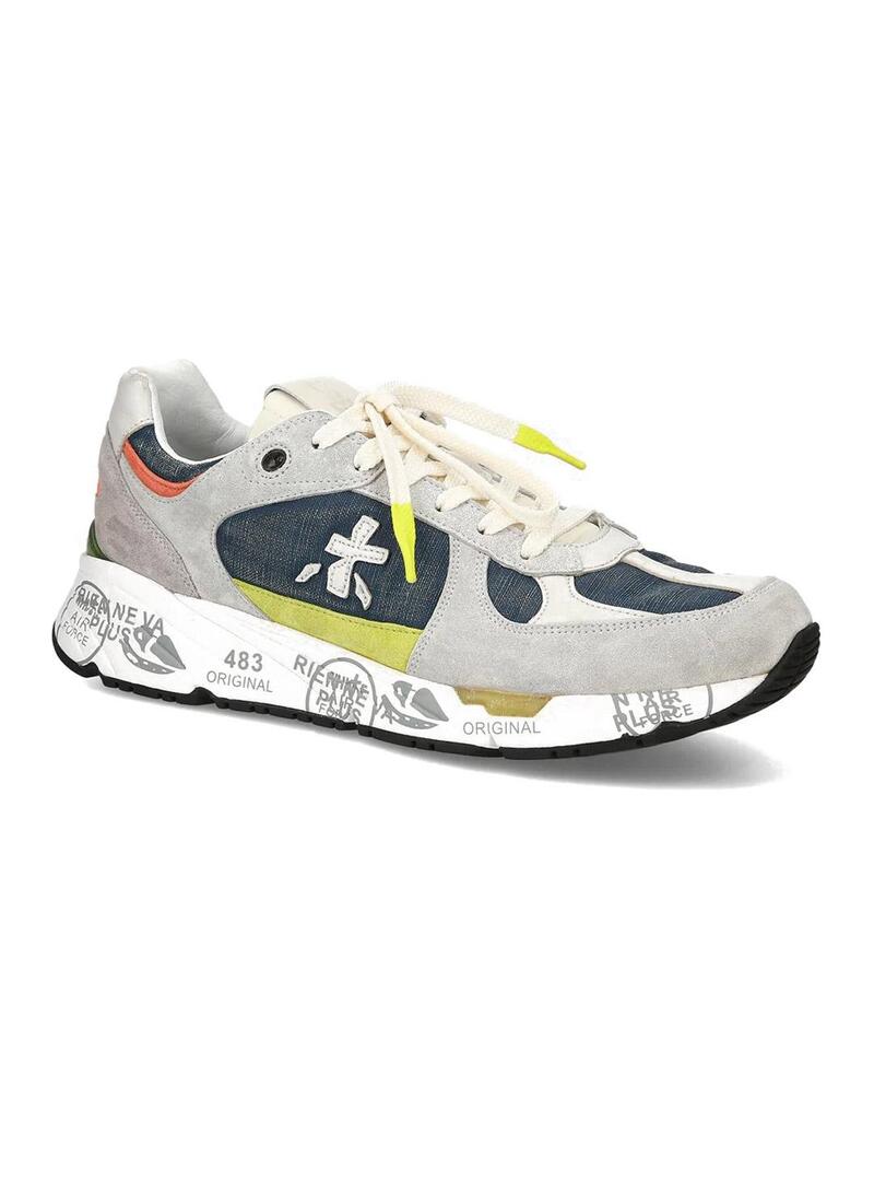 Premiata Mase 6623 Zapatillas Hombre Azules