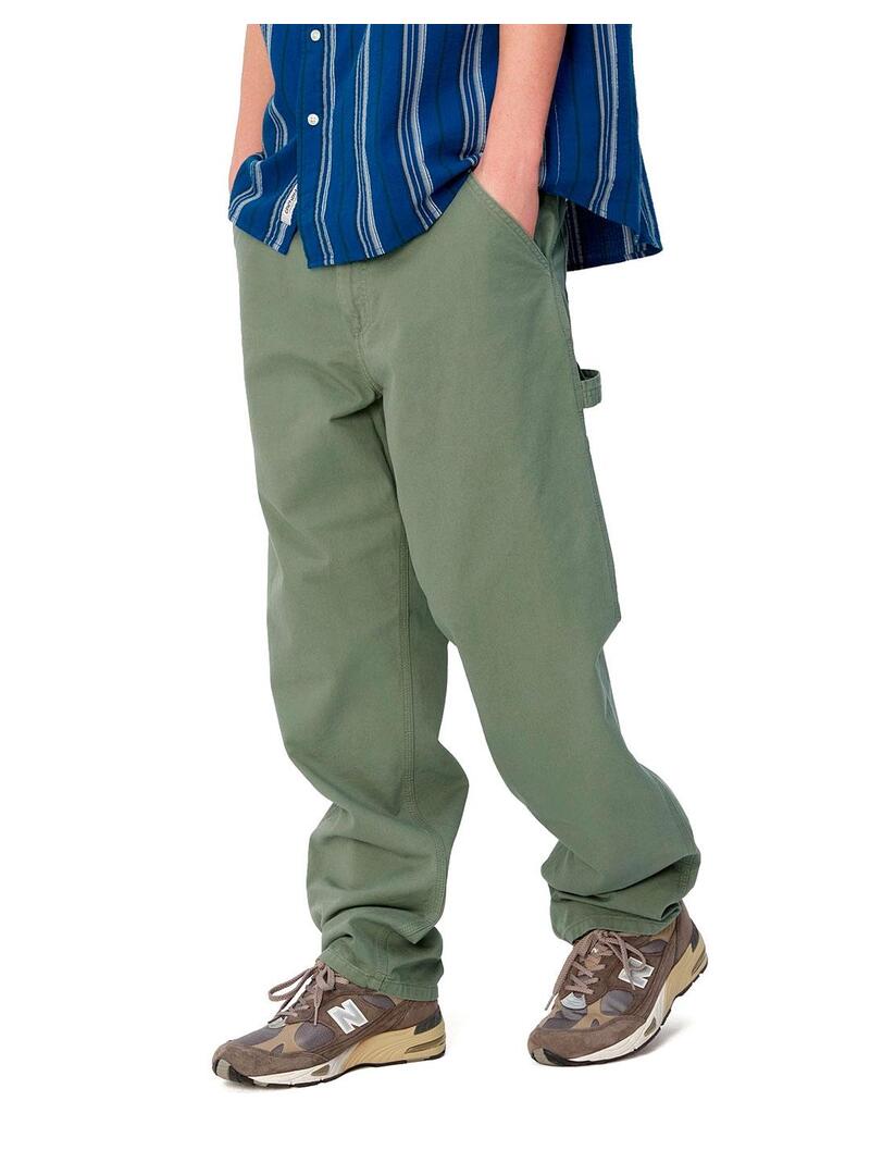 Carhartt Single Knee Pant Pantalones Hombre Verde