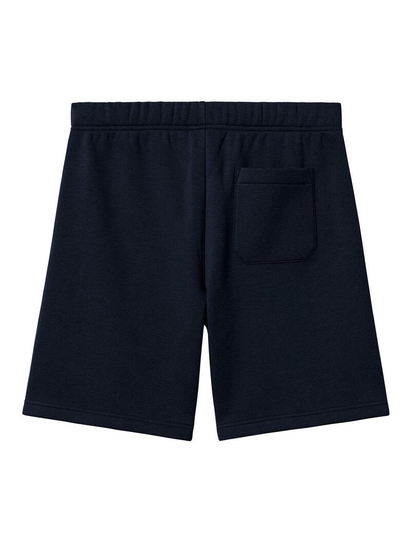 Carhartt Chase Sweat Short Azul Bermudas Hombre Marino