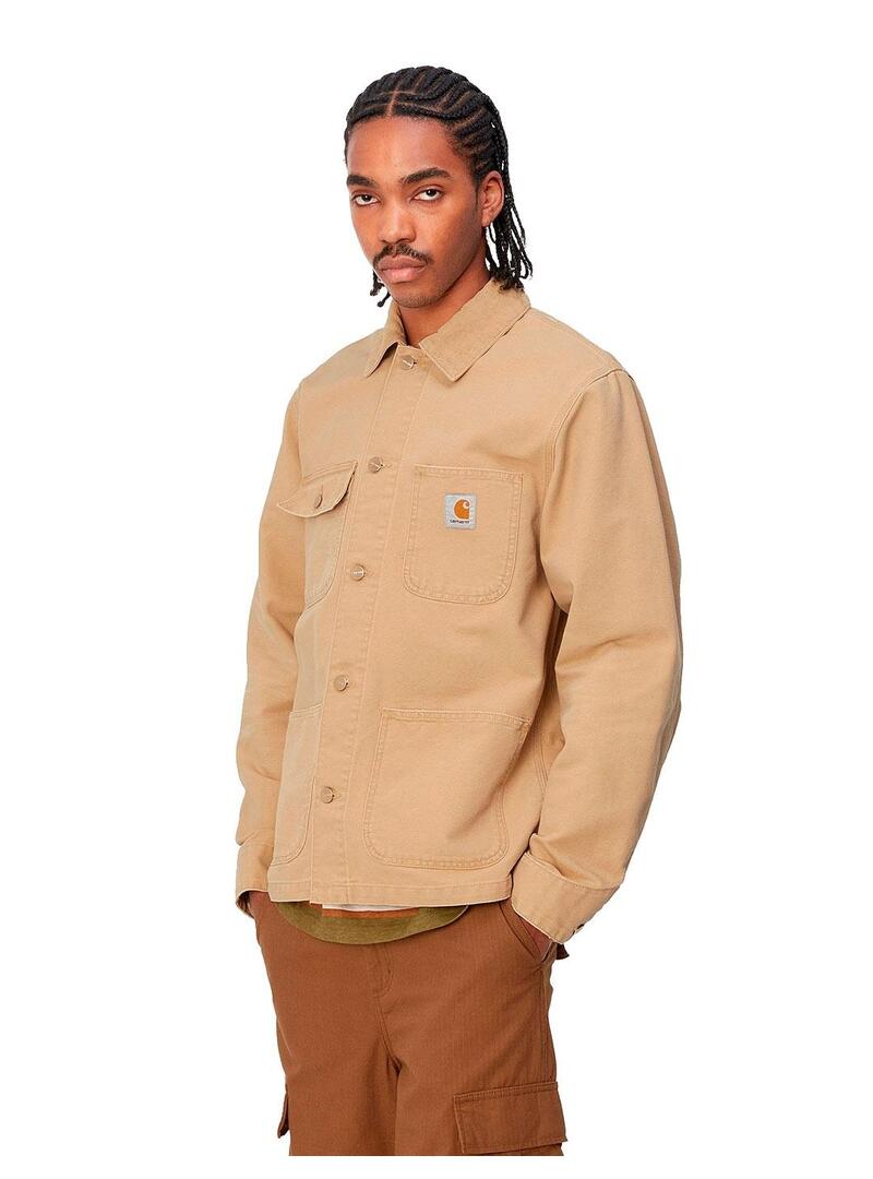 Carhartt Michigan Coat Organic Cotton Chaqueta Hombre Beige