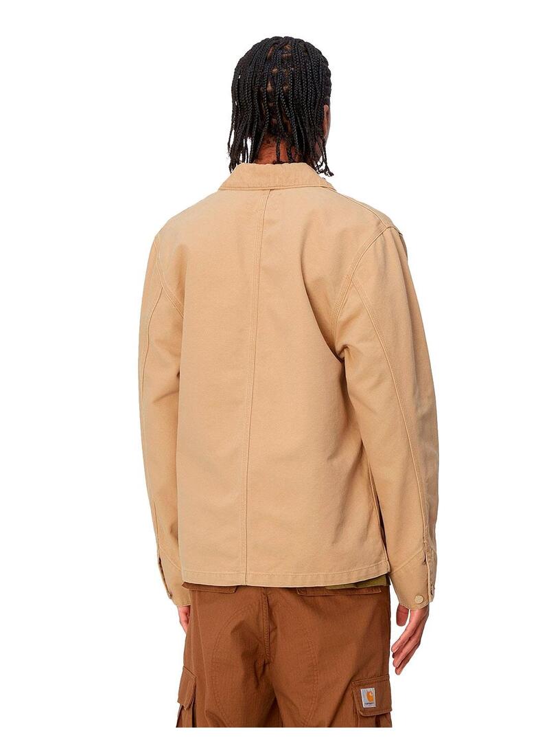 Carhartt Michigan Coat Organic Cotton Chaqueta Hombre Beige