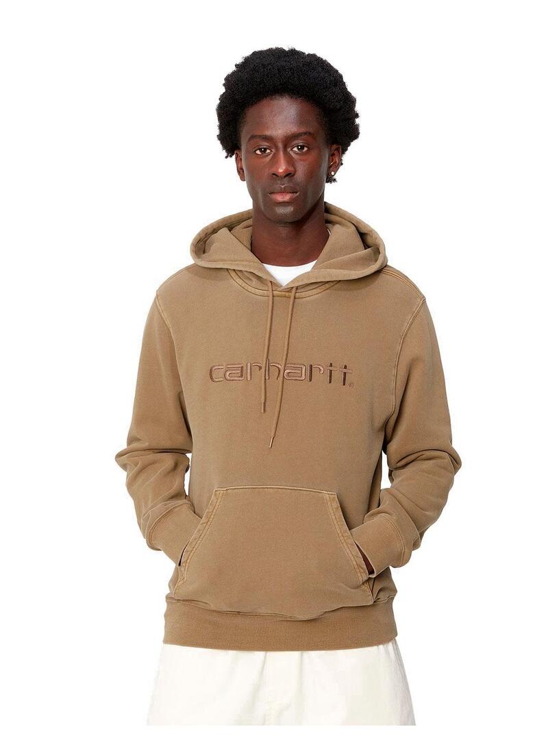 Carhartt Hooded Duster Sweat Sudadera Hombre Marrón