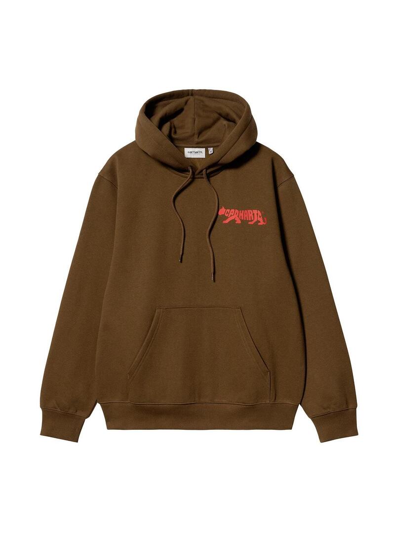 Carhartt Hooded Rocky Sudadera Hombre Marrón