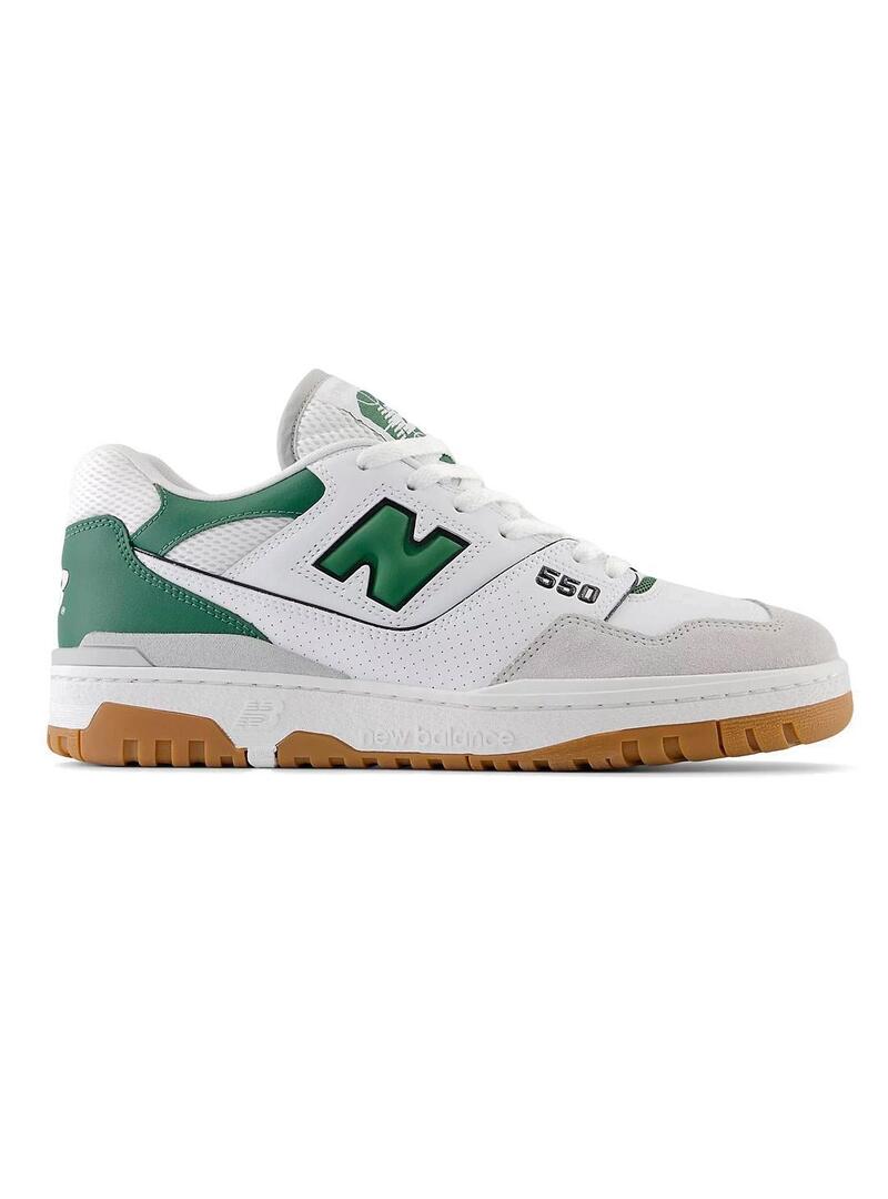 New Balance 550ESB Zapatillas Mujer Blanca y Verde