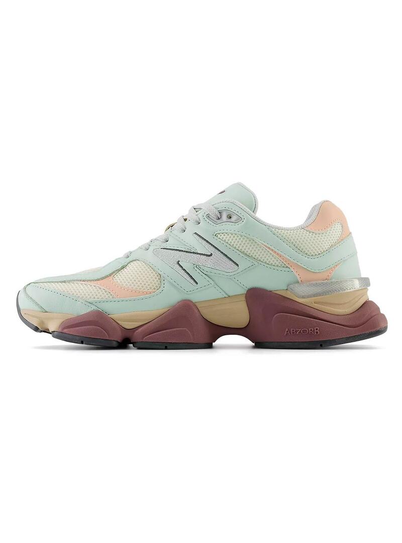 New Balance 9060GCA Zapatillas Hombre Mujer Verde Morado