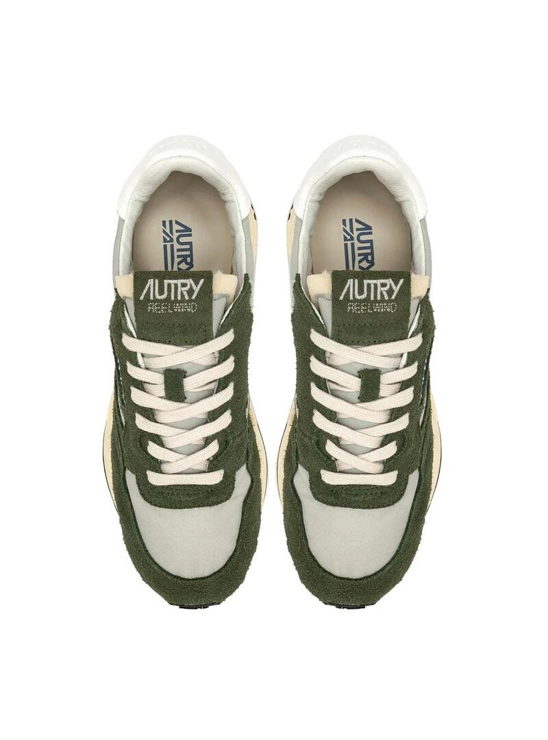 Zapatillas Autry Reelwind Low WWLMHN04 Verde/Gris