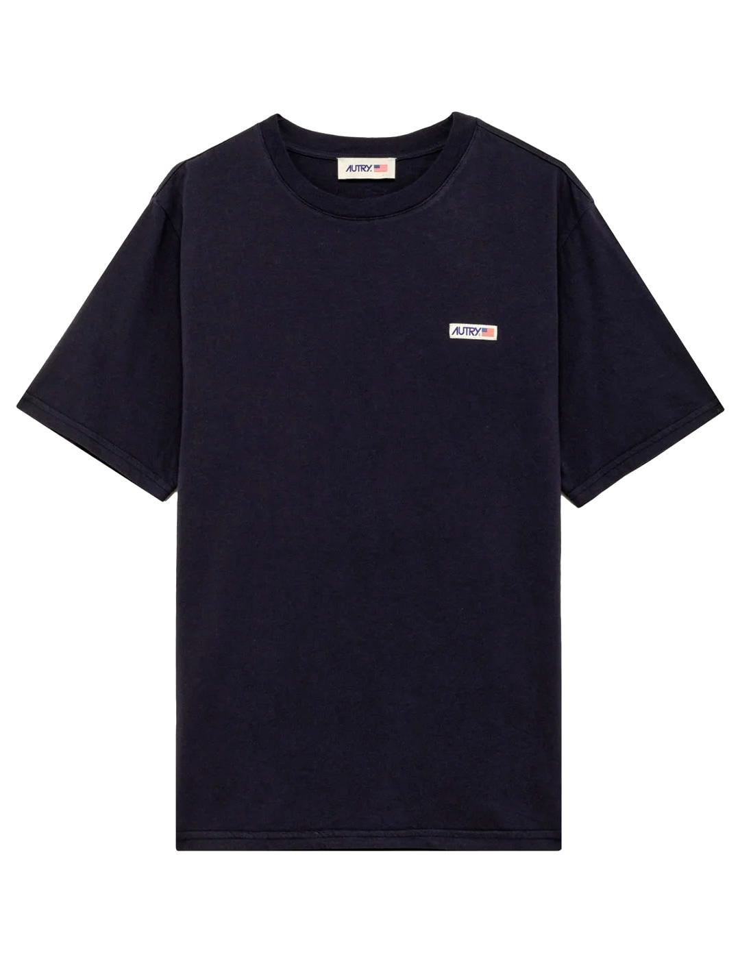 Autry Camiseta Hombre Azul Marino
