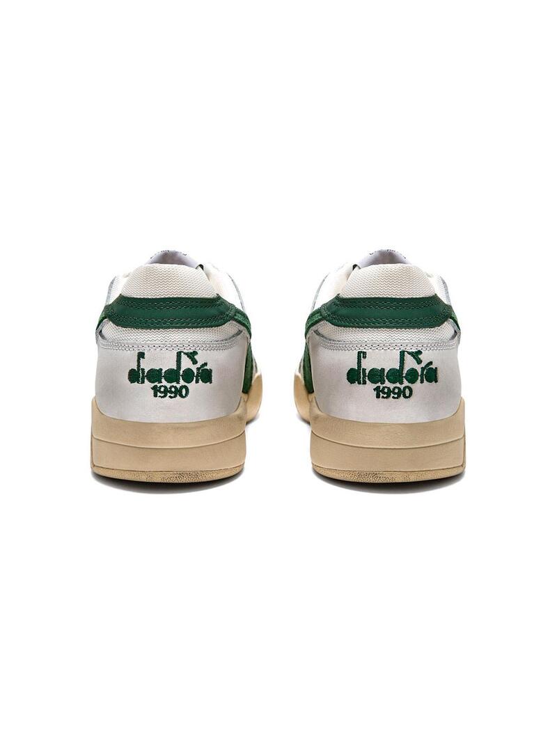 Diadora Heritage B.560 USED Zapatillas Hombre Blanca Verde