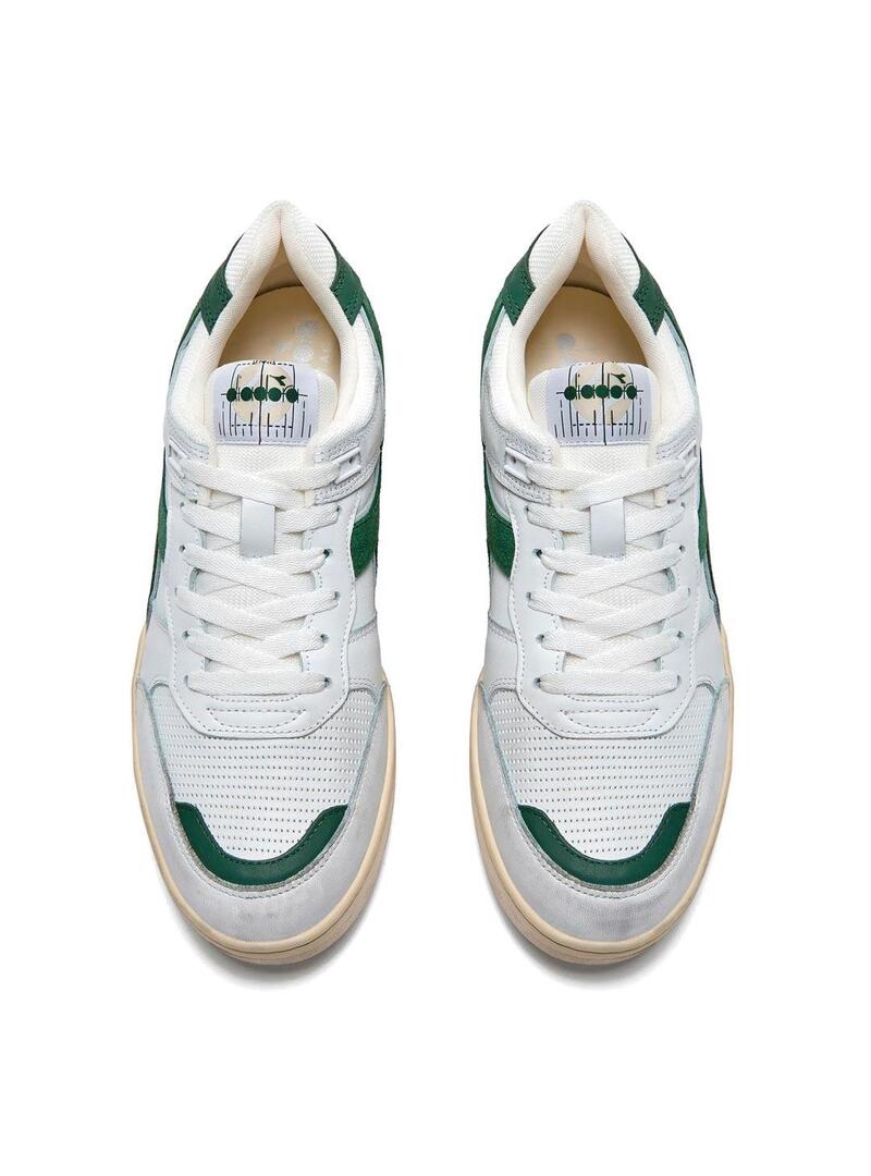 Diadora Heritage B.560 USED Zapatillas Hombre Blanca Verde