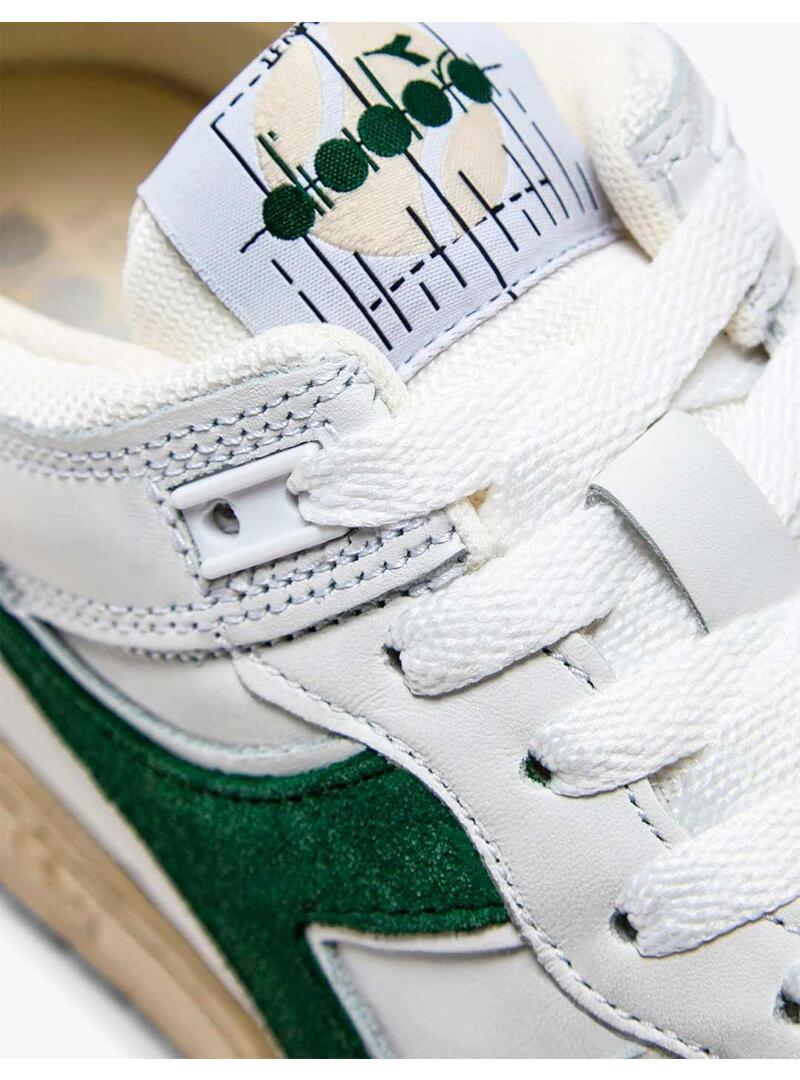 Diadora Heritage B.560 USED Zapatillas Hombre Blanca Verde