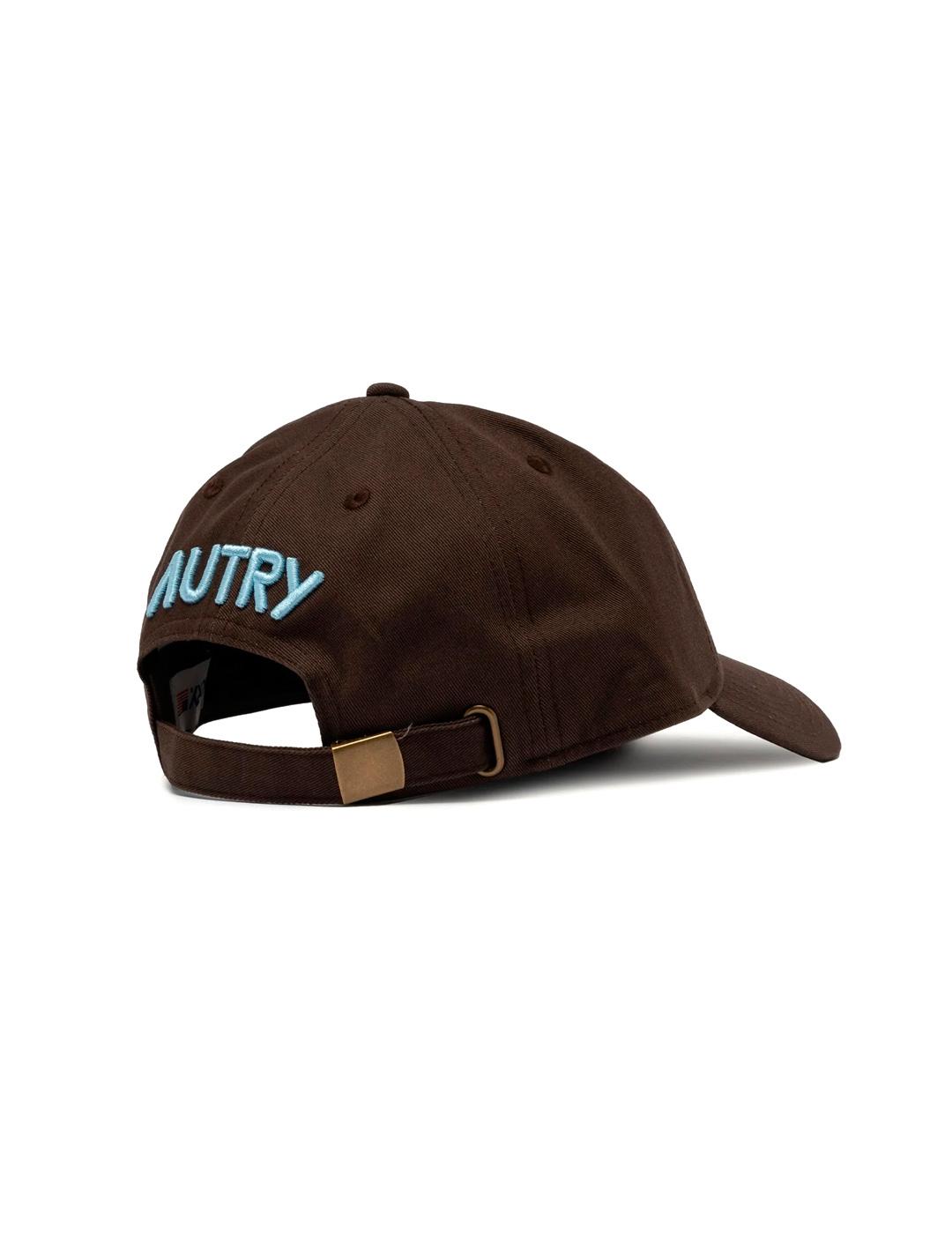 Autry Beisbol Gorra Marrón