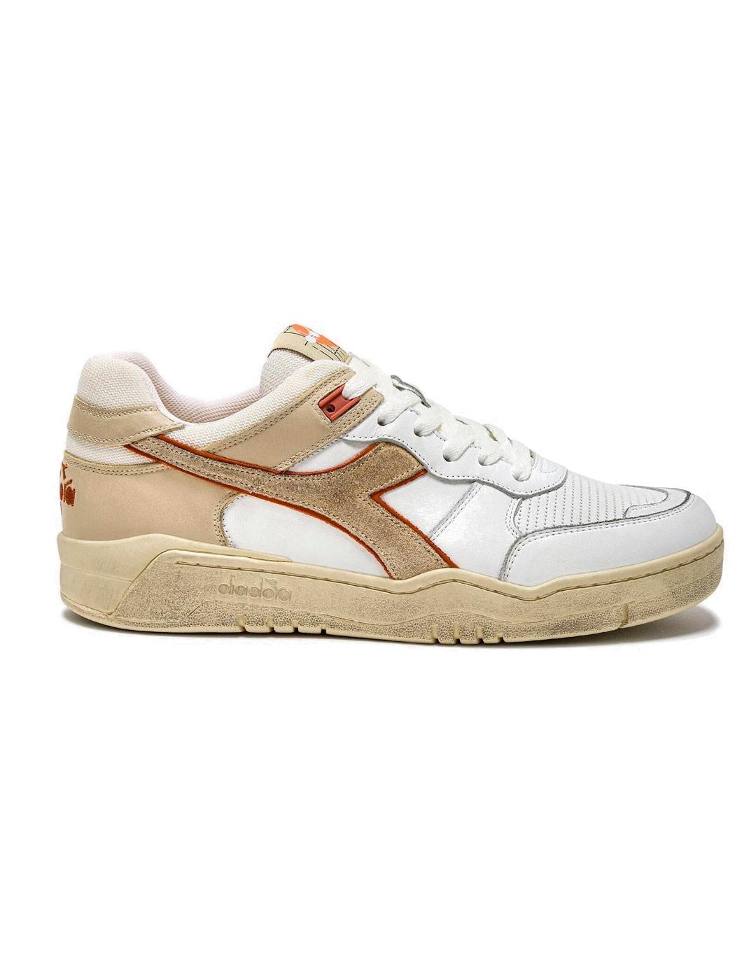 Diadora Heritage B.560 USED Zapatillas Hombre Blanca Beige