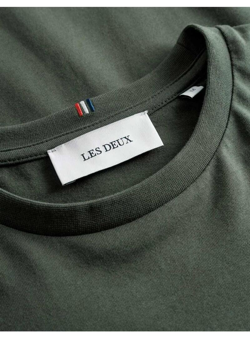 Les Deux Encore Camiseta Hombre Verde
