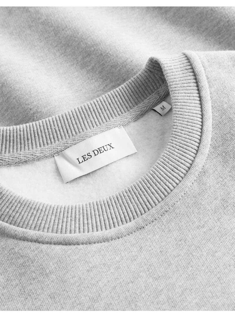 Les Deux Camden Sudadera Hombre Gris