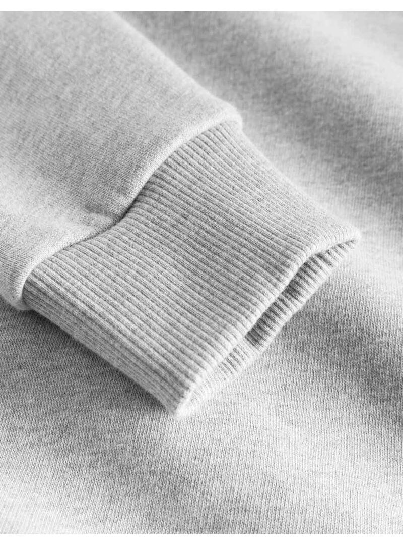 Les Deux Camden Sudadera Hombre Gris