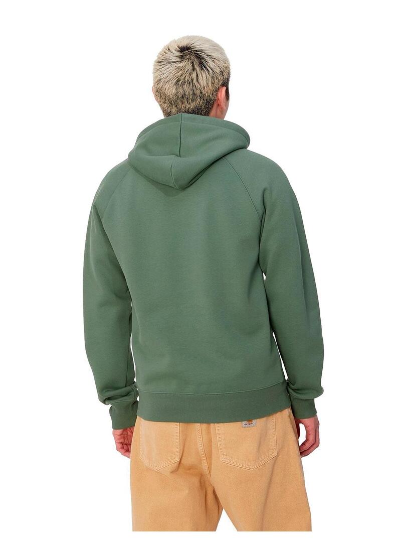 Carhartt Hooded Chase Sudadera Hombre Verde