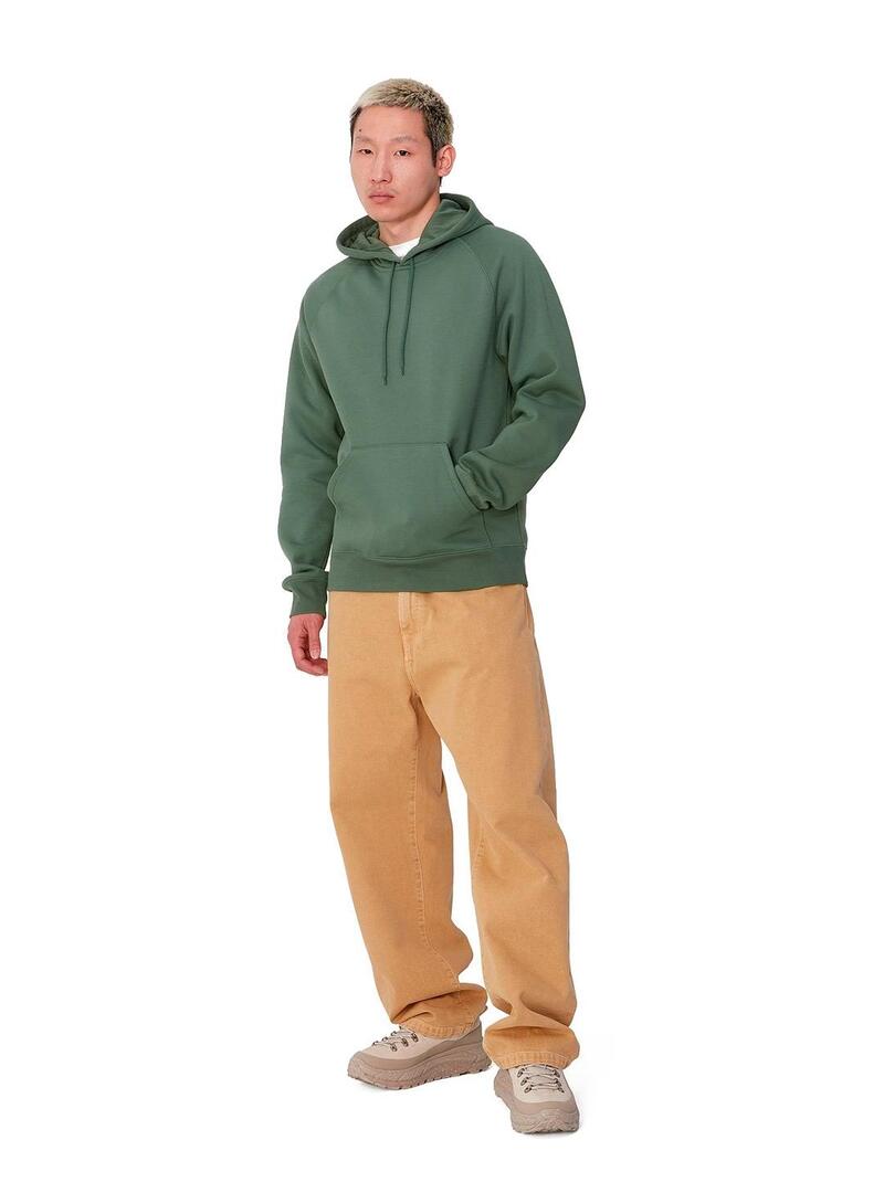 Carhartt Hooded Chase Sudadera Hombre Verde