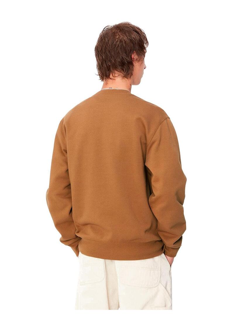 Carhartt Heart Train Pocket Sudadera Hombre Camel