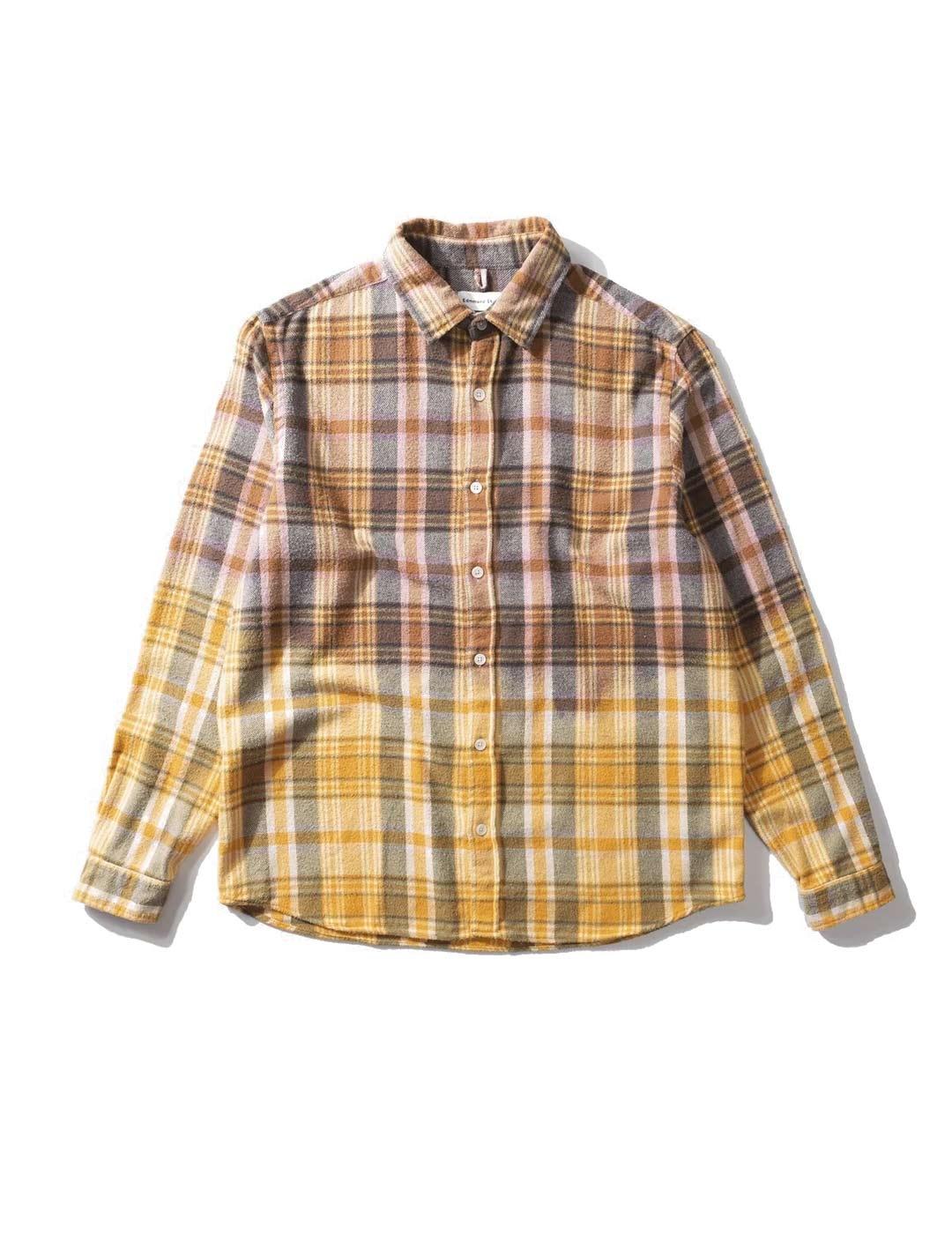 Edmmond Studios Bleached Camisa Hombre Cuadros