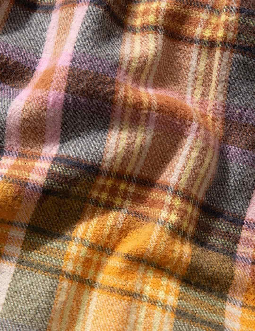 Edmmond Studios Bleached Camisa Hombre Cuadros