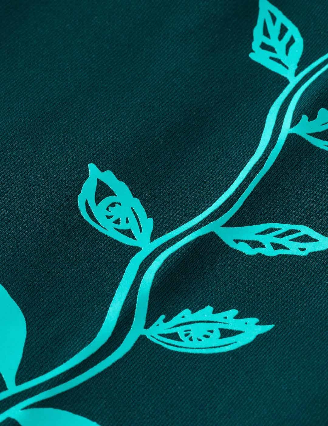 Scotch-Soda Sudadera Artwork Hombre Verde