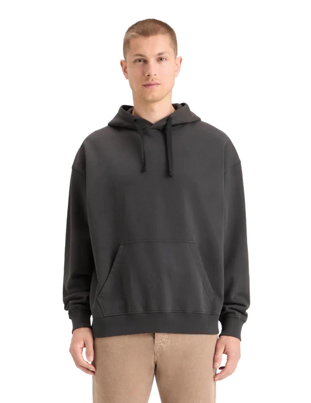 Scotch-Soda Sudadera Artwork Hombre Antracita