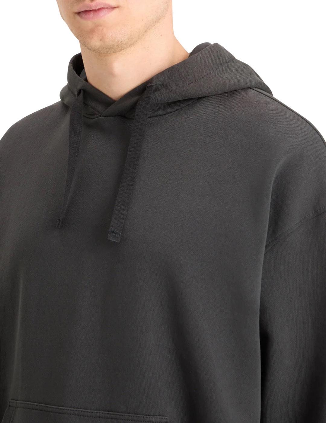 Scotch-Soda Sudadera Artwork Hombre Antracita