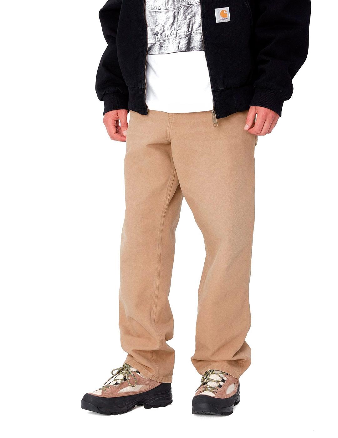 Carhartt Single Knee Pant Pantalón Hombre Beige