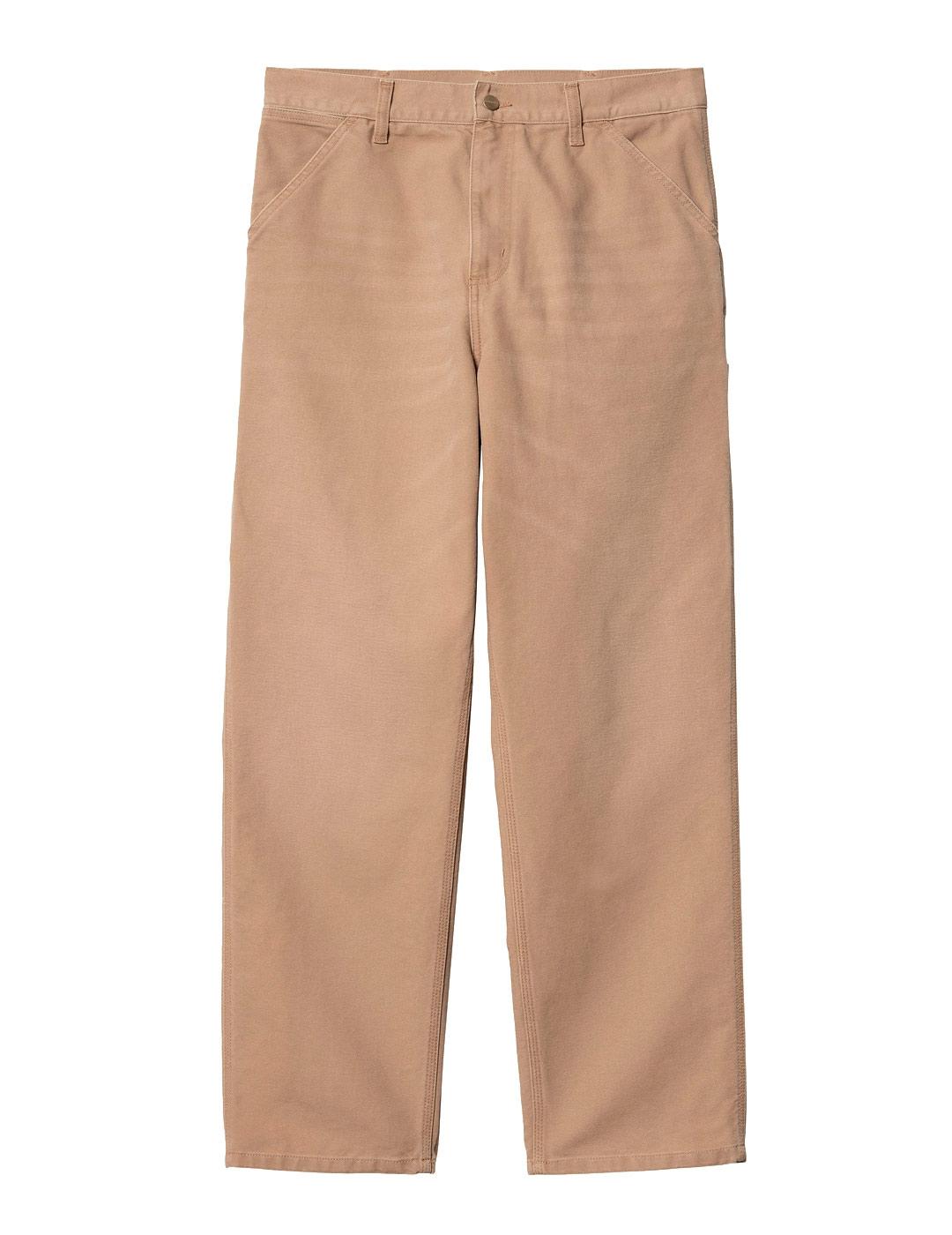 Carhartt Single Knee Pant Pantalón Hombre Beige