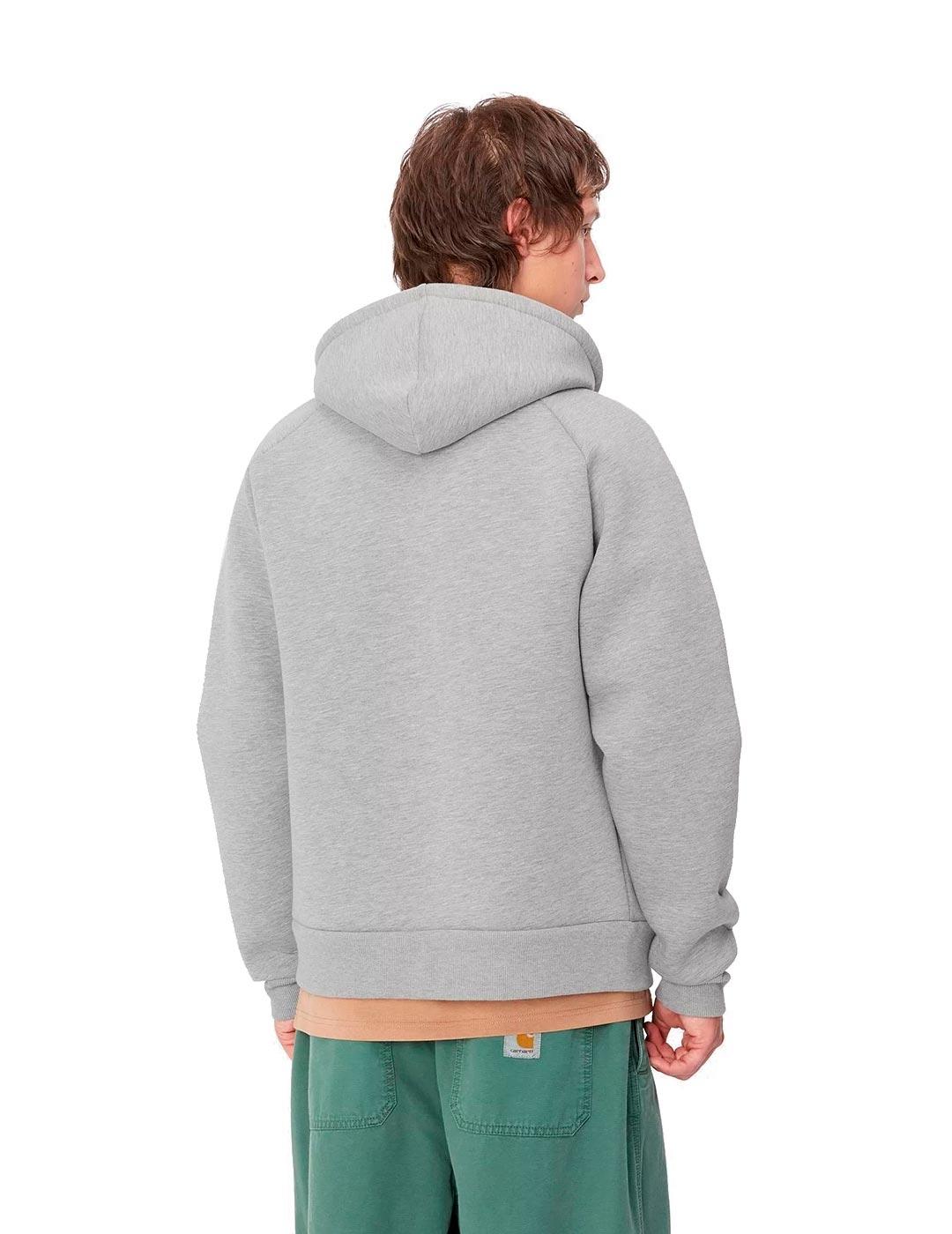 Carhartt Car-Lux Hooded Jacket Chaqueta Hombre Gris