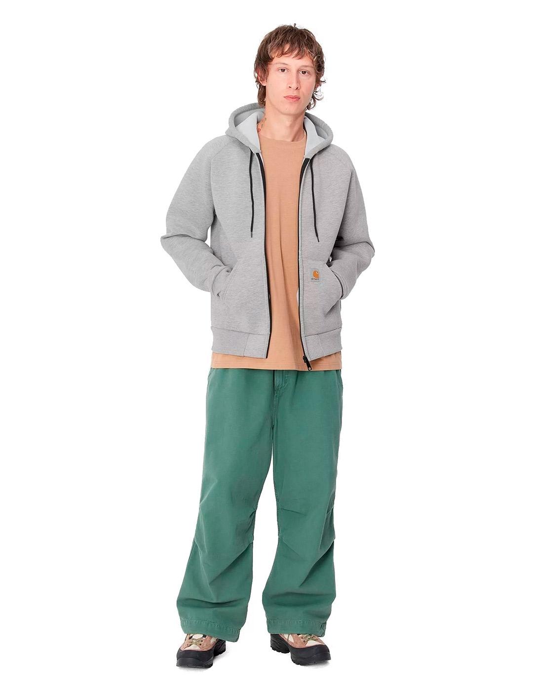 Carhartt Car-Lux Hooded Jacket Chaqueta Hombre Gris