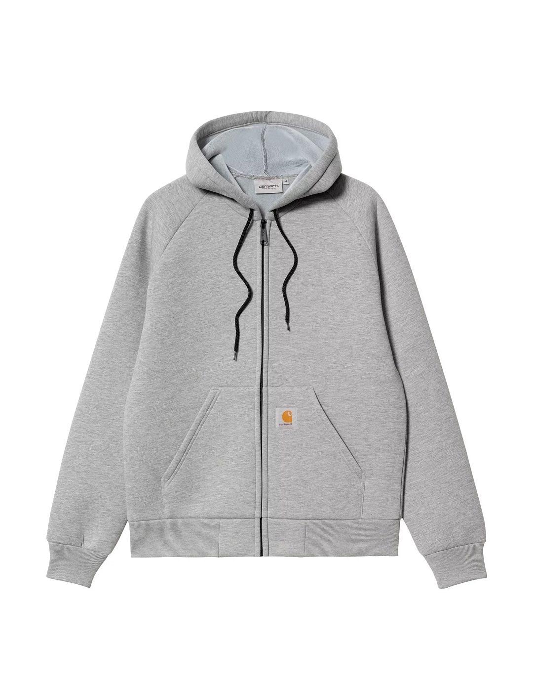 Carhartt Car-Lux Hooded Jacket Chaqueta Hombre Gris