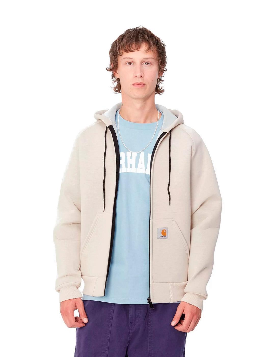 Carhartt Car-Lux Hooded Jacket Chaqueta Hombre Beige